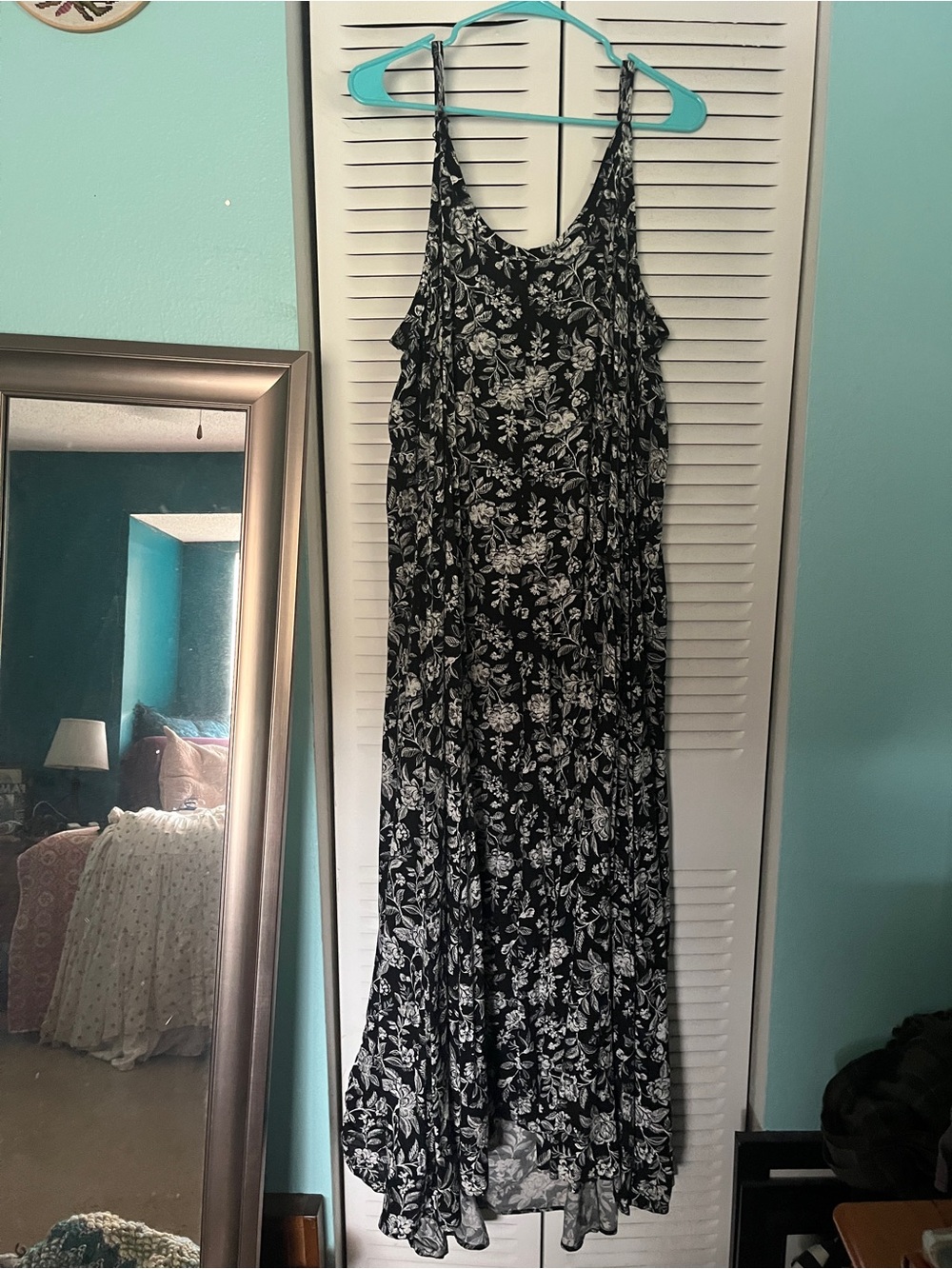 torrid Black & White Floral Maxi Dress